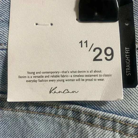 Kancan Distressed raw hem jeans size 29 - Picture 5 of 7